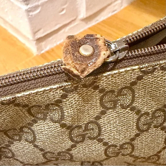Gucci Authentic Vintage Customized GG Supreme Pouch / Crossbody Bag - Picture 11 of 11